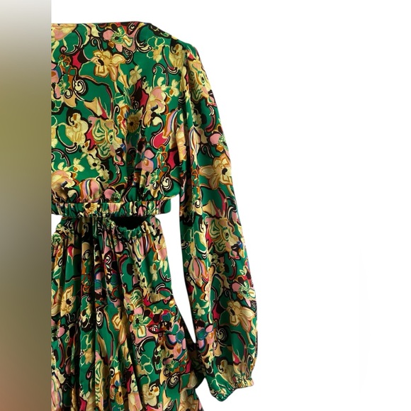 A.L.C. Bell Silk Maxi Dress - Picture 8 of 14